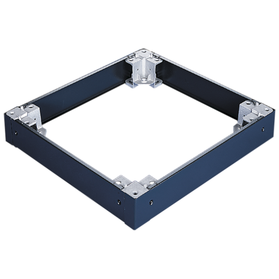 Hoffman PPB166 | ProLine 100-mm Plinth Base, fits 600x600mm, Black, Steel