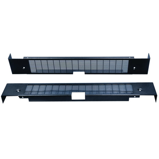 Hoffman PPBCV11200 | Vented Plinth Base Covers, fits 100x1200mm, Black, Steel