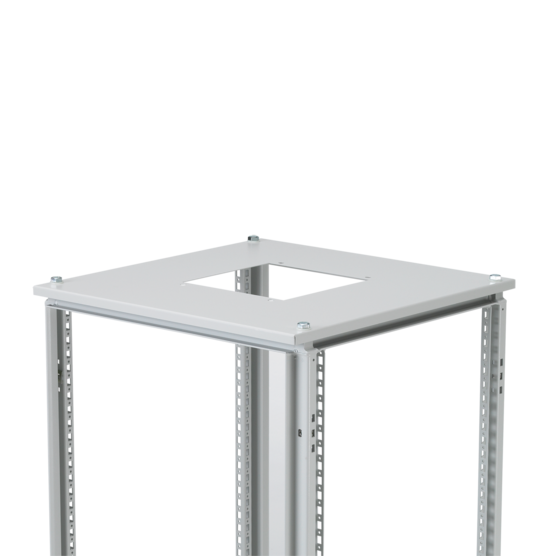 Hoffman PPTHP68 | ProLine Top with Cutout for High-Performance Pagoda Exhaust Vent, fits 600x800mm, Painted
