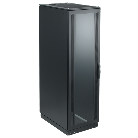 Hoffman PSC20612B | ProLine Server Cabinet, 2000x600x1200mm, Black, Steel