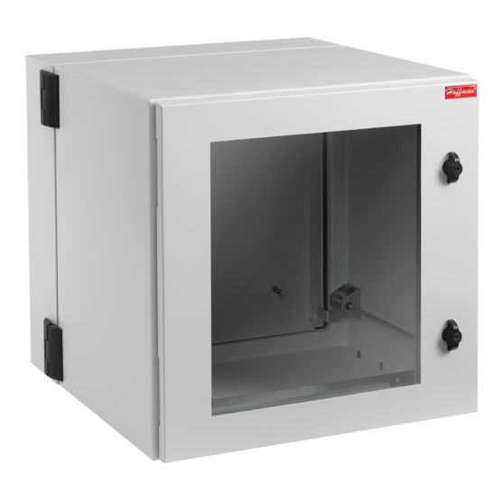 Hoffman PTHW482430G2 | ProTek D-H Window Type 4; 12, 48.54x23.62x29.92, Lt Gray, Steel