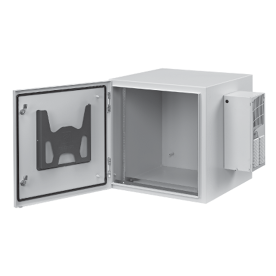 Hoffman PTRS242424G4A | ProTek Single-Door Solid AC Type 4; 4X; 12, 24.09x23.62x24.02, Lt Gray, Steel