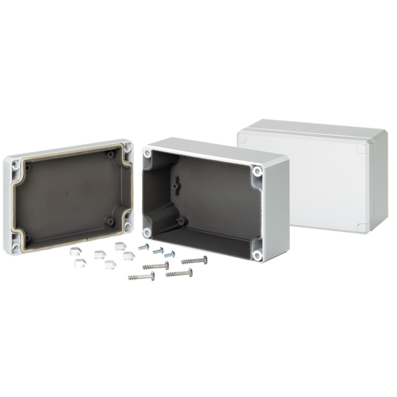 Hoffman Q1289PCEMC | QLine D, EMC, Type 4X, 120x80x85mm, Polycarbonate