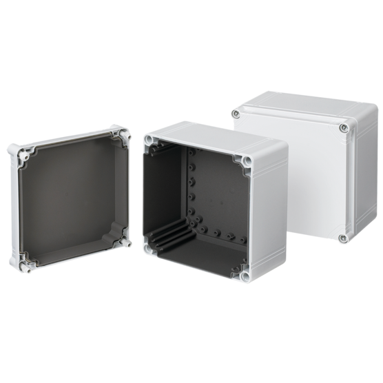 Hoffman Q402013PCEMC | QLine I, EMC, Type 4X, 400x200x123mm, Polycarbonate