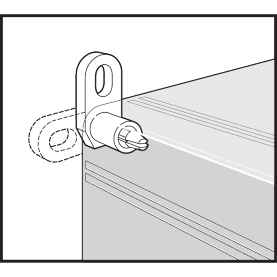 Hoffman QIMFK | Mounting Bracket Kit, fits QLine I