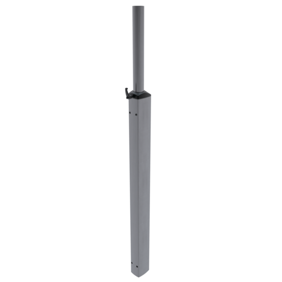 Hoffman S2M10VP77 | Syspend 281-Max Vertical Motion Pedestal Tube, 57-77 lb. load capacity, Aluminum