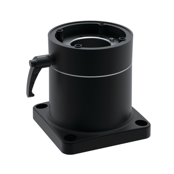 Hoffman S2MBC | Syspend 281-Max Base Coupling, 5.00x5.00x5.20, Black, Aluminum