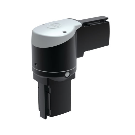 Hoffman S2MER | Syspend 281-Max Rotatable Elbow, 9.21x8.50x4.33, Black, Aluminum