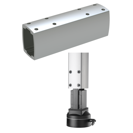 Hoffman S2MT1750 | Syspend 281-Max Tube 1750mm, 3.54x2.76x68.90, Anodized, Aluminum