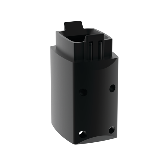 Hoffman S2MTA | Syspend 281-Max Tube Adapter, 4.02x2.83x5.51, Black, Aluminum