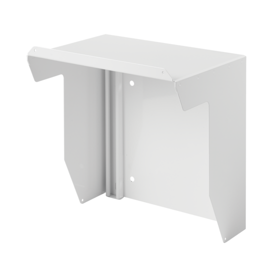 Hoffman SW2MGLWH | Wall-Mount Solar Shield, Type 4 and 12, 20.00x20.00x11.75, White, Galvanized