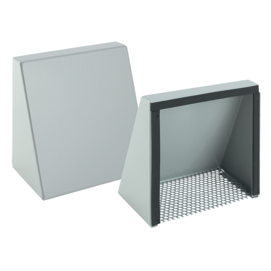 Hoffman T10S3R | Fan Shroud Kits, Type 3R, fits 10in fan, Steel