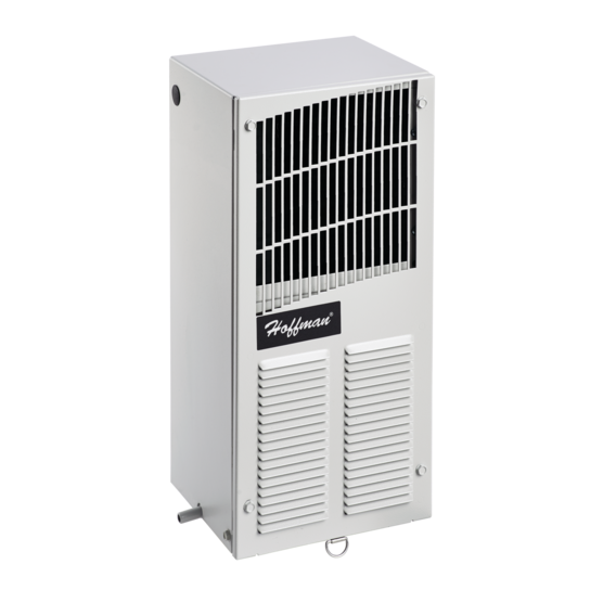 Hoffman T150116G120 | T-Series Compact Outdoor T15, 800BTU 115V, Lt Gray, Steel