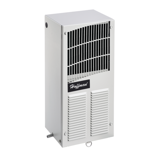 Hoffman T150116G150 | T-Series Compact Outdoor with Heat T15, 800BTU 115V, Lt Gray, Steel