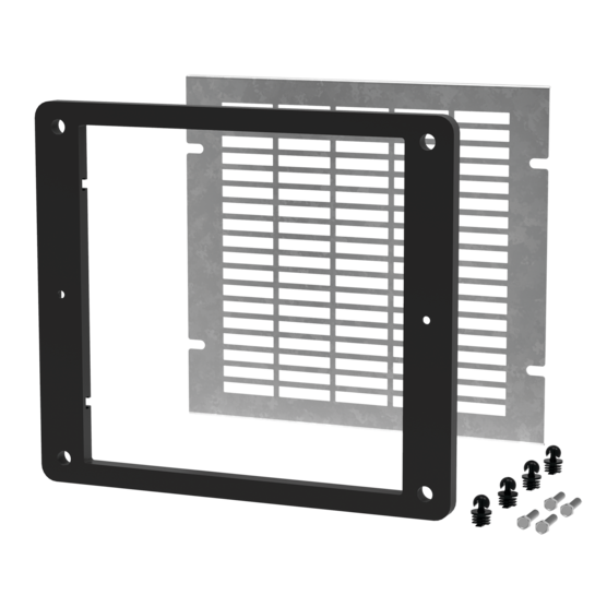 Hoffman T4EMC | TFP EMC Upgrade Kit, fits 4 in. Pkg