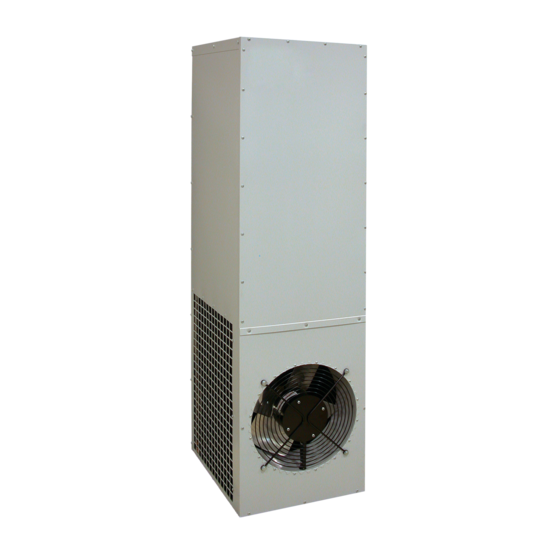 Hoffman T622246G400 | T-Series Large Capacity Outdoor with Heat, T62 20000 BTU 460v