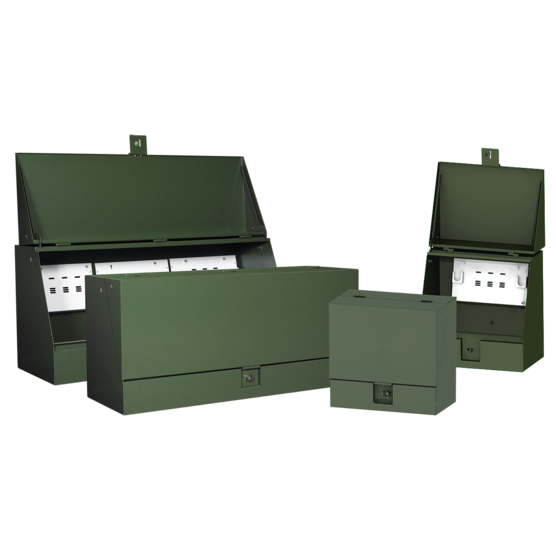 Hoffman UJP2SSOFF | Utility Junction (UJ) Panel, 11.66x21.50, Style D, 2 Parking Stands, 304 SS