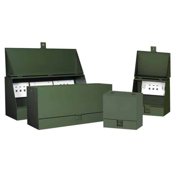 Hoffman UJP2SS | Utility Junction (UJ) Panel, 11.66x21.50, Style B, 2 Parking Stands, 304 SS