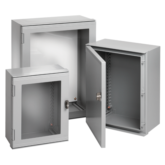 Hoffman UU1008030 | Ultrx Solid Door Type 4X, 1000x800x300mm, Gray, Fiberglass