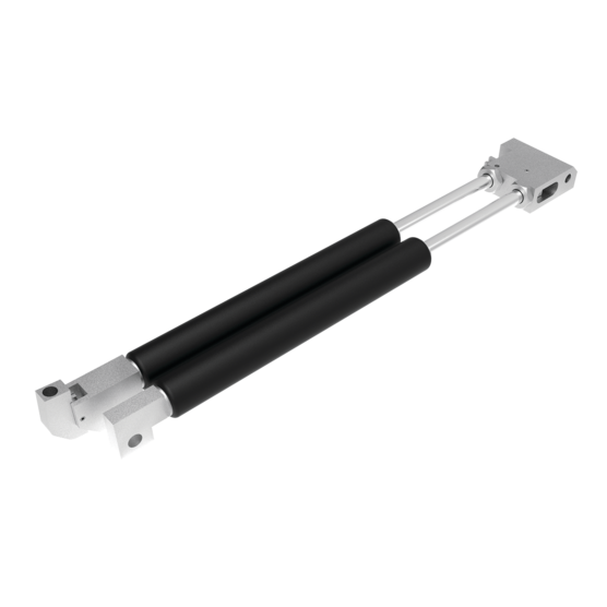 Hoffman VLSPRINGS | Replacement Gas Springs for Syspend VL-Motion Arm, 2.00x15.00