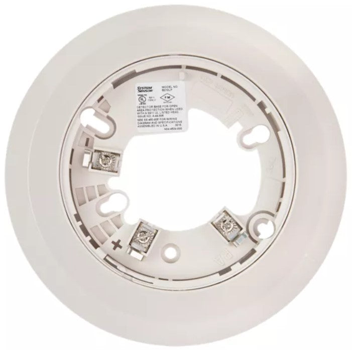 Honeywell Silent Knight B210LPBP | Detector Mounting Base, Plug-In, 6.1" Diameter, 24 To 12 Awg