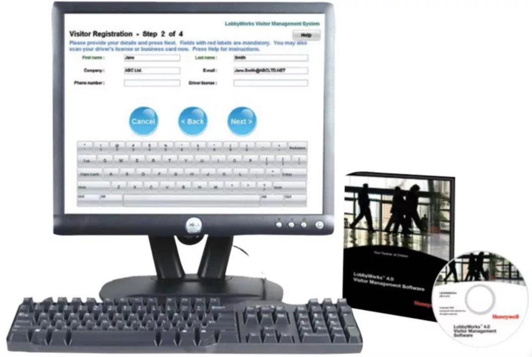 Honeywell Building Products LWVMSNOT | Lobby Works Visitor Manager Version 4.0 Notify