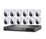 Honeywell Building Products HN35080202E65PK | 35 Series Day-Night Kit 8 Channel 2TB eNVR (x1) and 5MP Ball Cameras (x6)