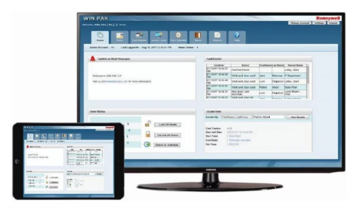 Honeywell Building WCS7-49 | Win-Pak CS 4.9 - Central Station, Unrestricted Account
