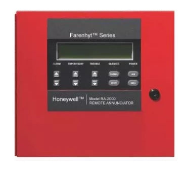 Honeywell RA-2000 | Remote 4×40 Fire Alarm Annunciator, Red