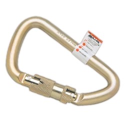 Honeywell Safety Products 17D-1 | Miller Steel Carabiner, 1" Gate Opening