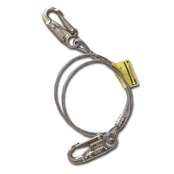 Honeywell Safety Products 207LS-Z7/6FTG | Miller Shock-Absorbing Lanyard with Steel Snap Hooks, 6 ft