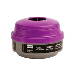 Honeywell Safety Products 7581P100L | North Cartridge, Organic Vapor/P100, Pack of 2