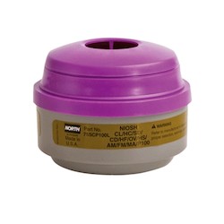 Honeywell Safety Products 75SCP100L | North Multi-Gas/P100 Cartridges, 2-Pack