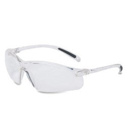 Honeywell Safety Products A703 | Uvex A700 Safety Glasses, Gray Frame, Blue Mirror Hardcoat Lens