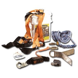 Honeywell Safety Products BRFK25-Z7/25FT | Roof Kit with 25 ft Rope Lifeline
