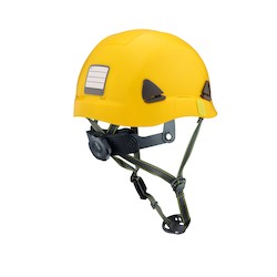 Honeywell Safety Products CSH10002 | Non-Vented Safety Helmet, Yellow