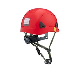 Honeywell Safety Products CSH11015 | Safety Helmet, Vented, Red