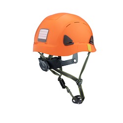 Honeywell Safety Products CSH11046 | Safety Helmet, Vented, High-Visibility Orange