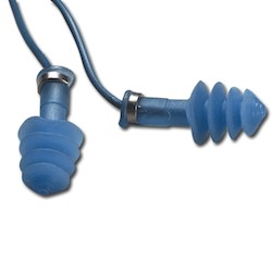 Honeywell Safety Products FDT30SM | Fusion Earplugs, Metal Detectable, 100/Box