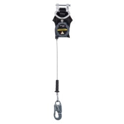 Honeywell Safety Products MFLEC-11/9FT | 9-ft. single PFL with galvanized steel cable lifeline and aluminum locking snap hook