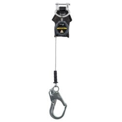 Honeywell Safety Products MFLEC-12/9FT | Turbolite Edge Personal Fall Limiter, Single Leg, Aluminum Rebar Hook, 9’