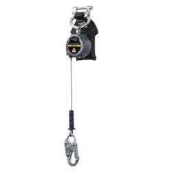 Honeywell Safety Products MFLEC-3/6FT | Turbolite Edge Personal Fall Limiter, Single Leg, Steel Snap Hook, 6’