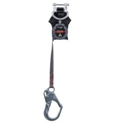 Honeywell Safety Products MFLEW-12/9FT | 9-ft. single PFL with Spectra web lifeline and aluminum locking rebar hook