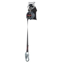 Honeywell Safety Products MFLEW-3/9FT | 9-ft. single PFL with Spectra web lifeline and steel locking snap hook