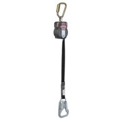 Honeywell Safety Products MFLT-2/7.5FT | Turbo T-BAK With Steel Twist-lock Carabiner With 3, 600-lb