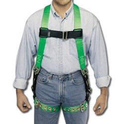 Honeywell Safety Products P9504UGN | Miller Duraflex Python Harness, Tongue Buckle, Universal