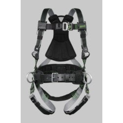 Honeywell Safety Products RDT-QC-BDP/UBK | Removable Belt, Side D-Rings & Pad, Quick-Connect Buckle Legs - universal