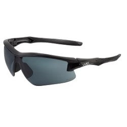 Honeywell Safety Products S4161XP | Uvex Acadia Black Frame Gray tint, Uvextreme Plus AF Sport-inspired