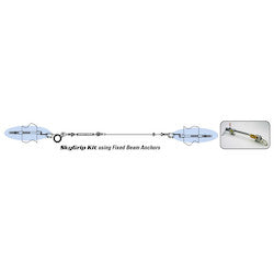 Honeywell Safety Products SG8815-12/60FT | 60ft Kit with two (2) 8815-12 Fixed Beam Anchors