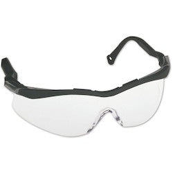Honeywell Safety Products T56005B | Edge Safety Glasses With Black/gray Frame, Clear Lens And 4A Coating